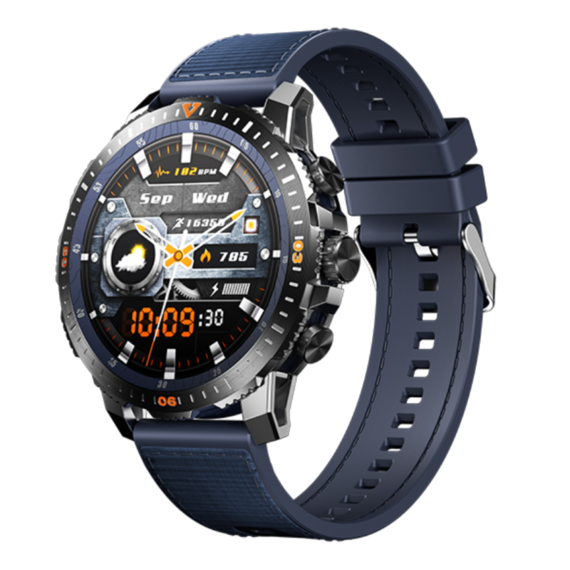 Montre Connectée étanche 470 mAh Remax WATCH12 - écran AMOLED - Bleu — REMAX · Smarty Paris 18e